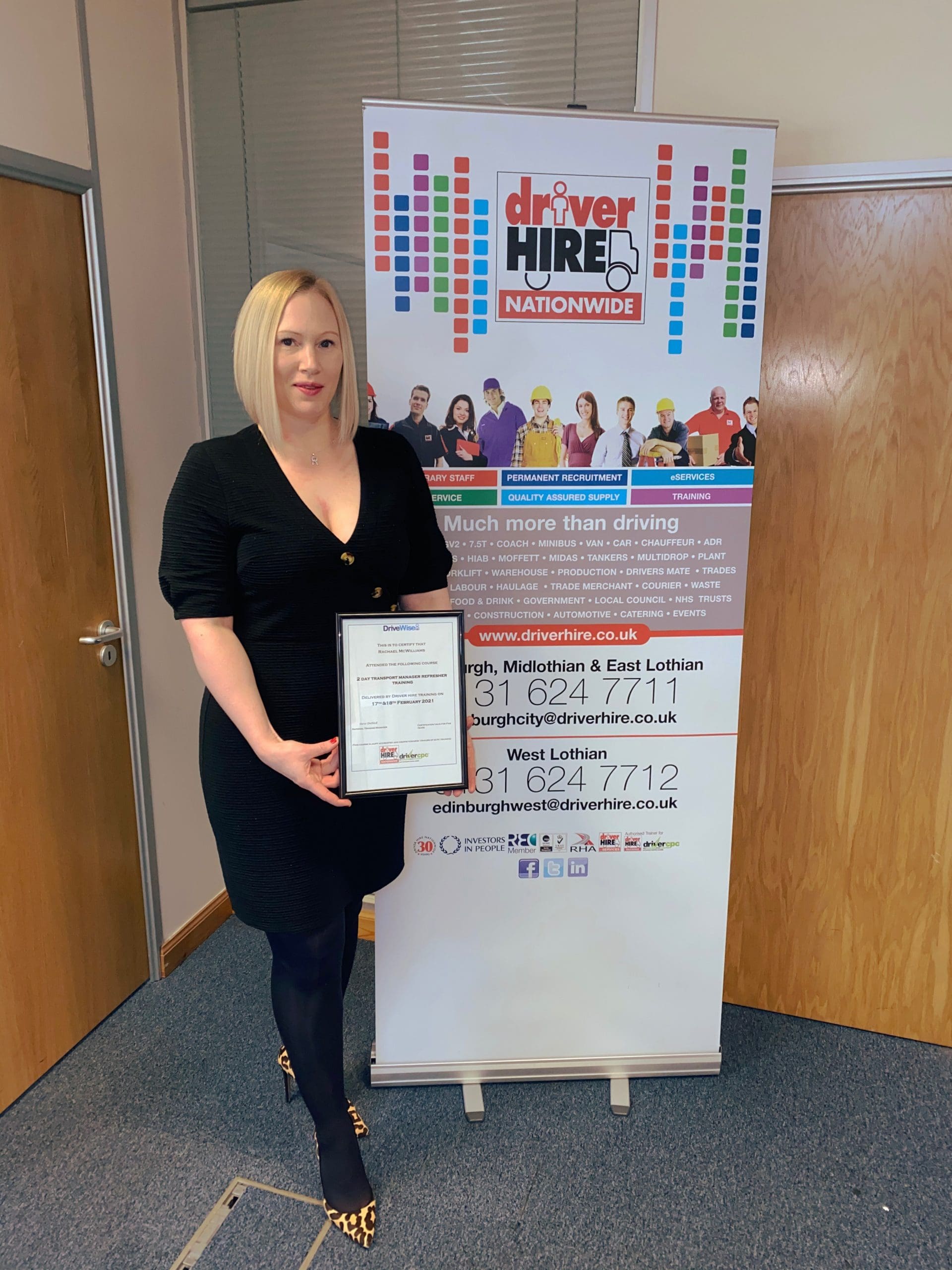 Getting refreshed with Driver Hire Training Driver Hire Training